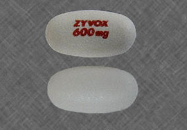 Zyvox Linezolid 600 mg