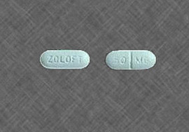 Zoloft Sertraline 25, 50, 100 mg